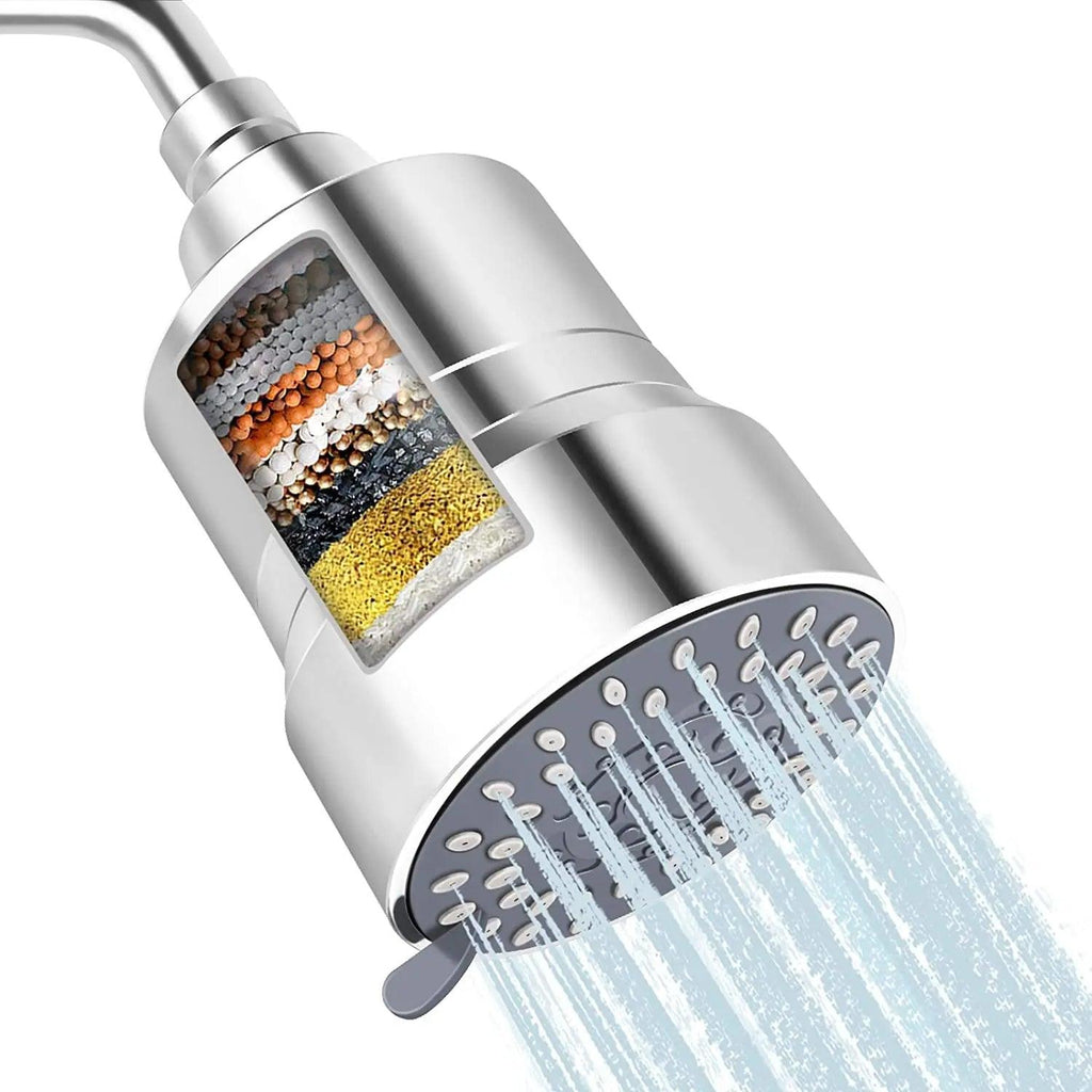15-Stage Shower Filter for Spa-Like Bliss
