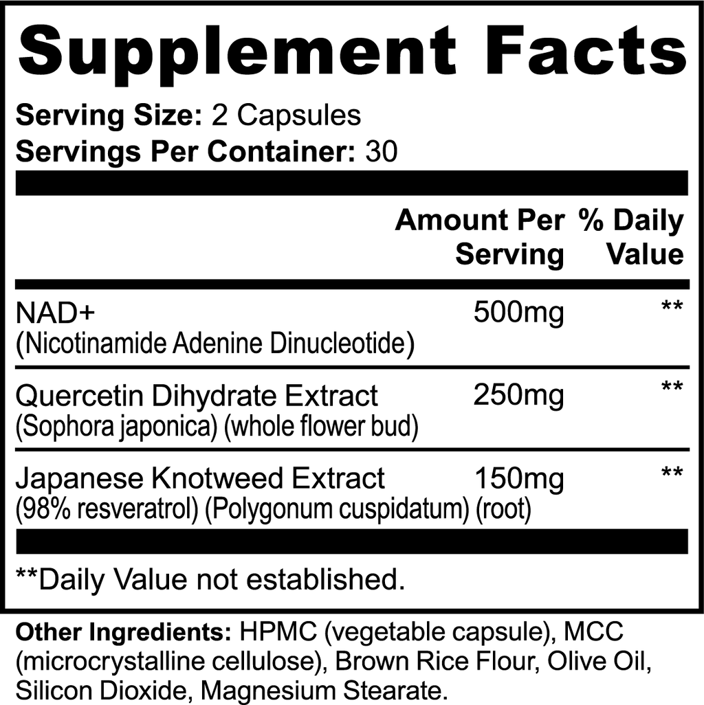 NAD+ Cellular Ascension Formula