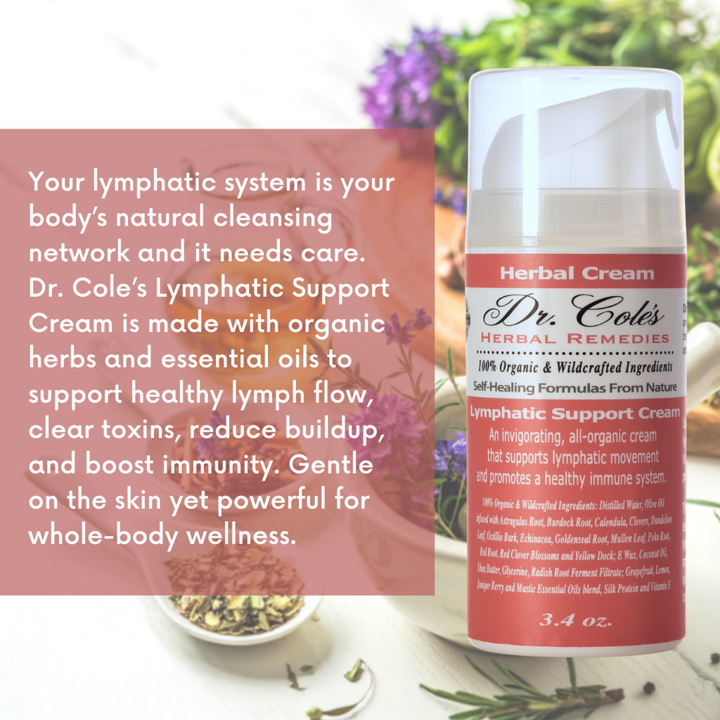 Dr. Cole's Lymphatic Support Cream SixPak