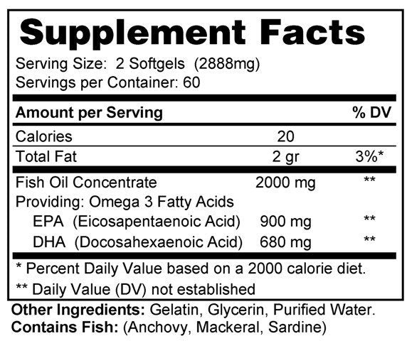 Active Life Omega-3 Pro Triple Strength